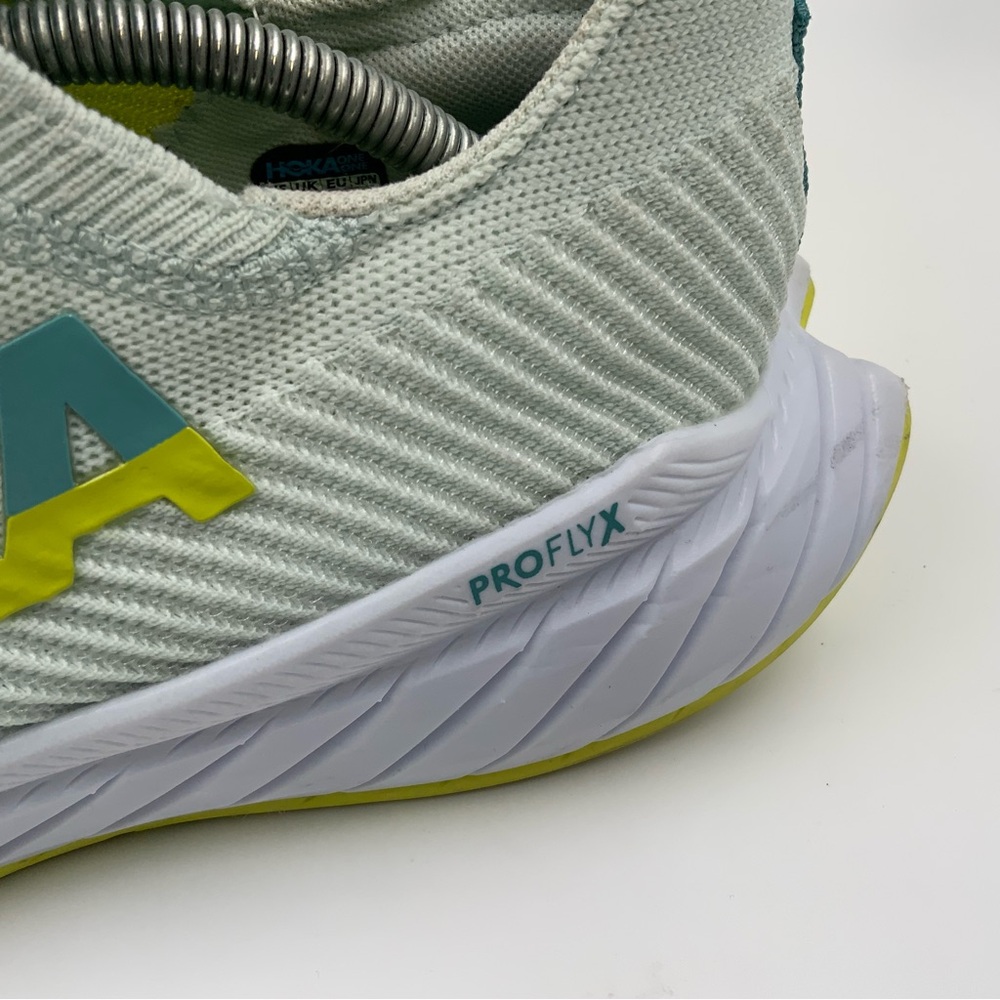 Hoka One One Men’s Carbon X 3 Lime Color (BSEP) Shoes. Size 13. - Picture 8 of 11